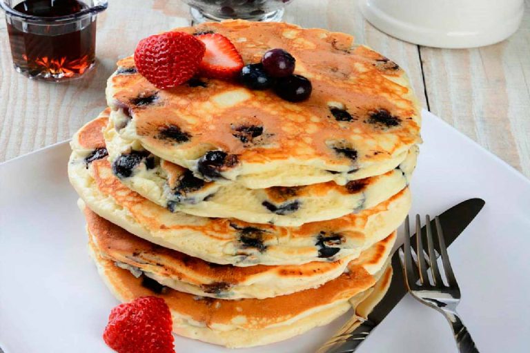 Slimway recipe Blueberry pancakes