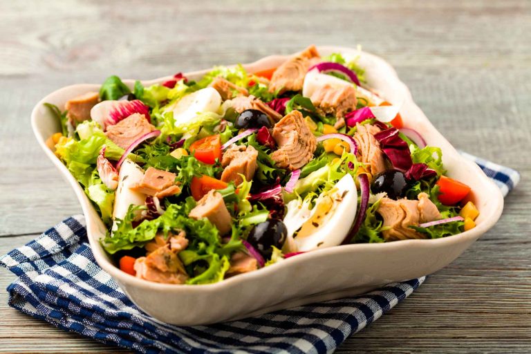 Slimway recipe Tuna-egg-salad