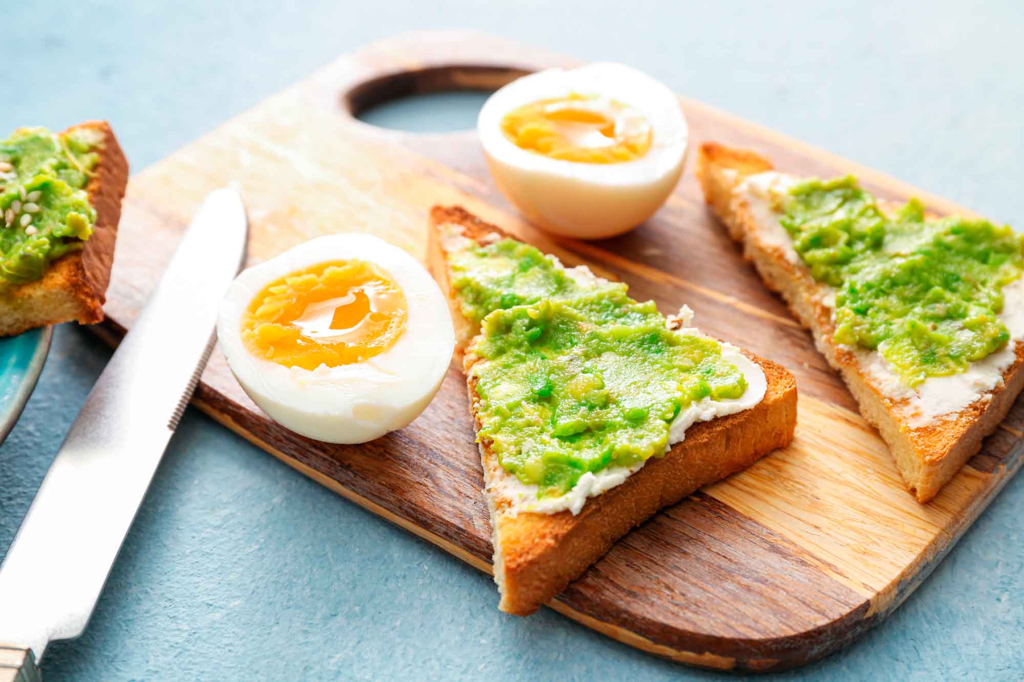 Slimway recipe Avocado eggs toast
